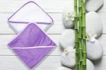 2 Pack Premium Bamboo Baby Bath Towel - Ultra Absorbent - Ultra Soft Hooded Towels for Babies,Toddler,Infant - Newborn Essential -Perfect Baby Registry Gifts for Boy Girl - Image 3